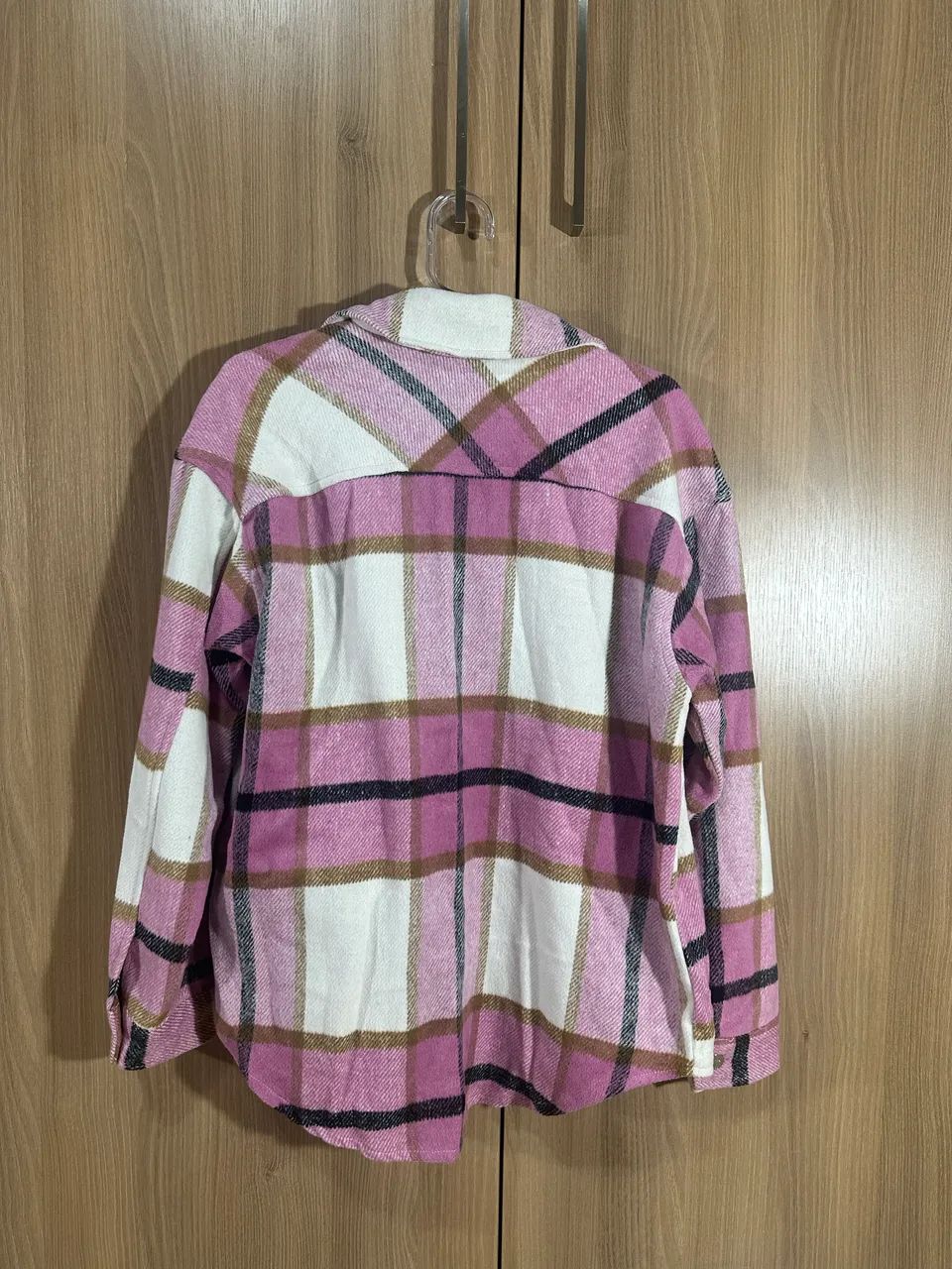Casaco xadrez rosa - Foto 2