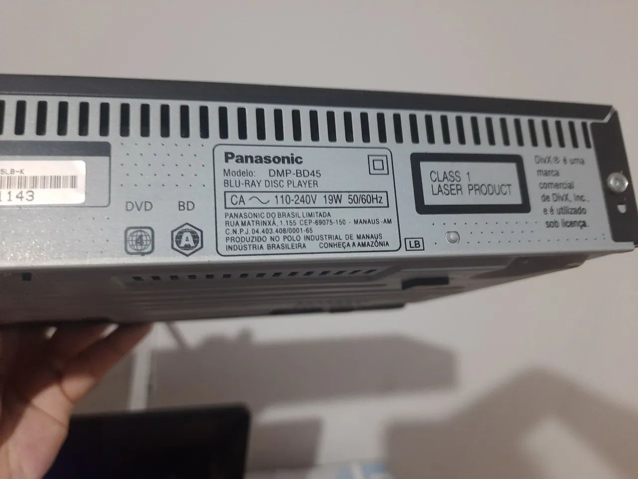 Blu-ray Player Panasonic DMP-BD45 - Foto 3