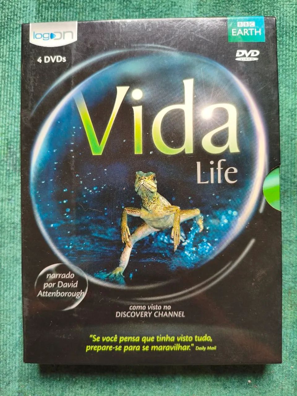 Box DVDs documentário VIDA BBC