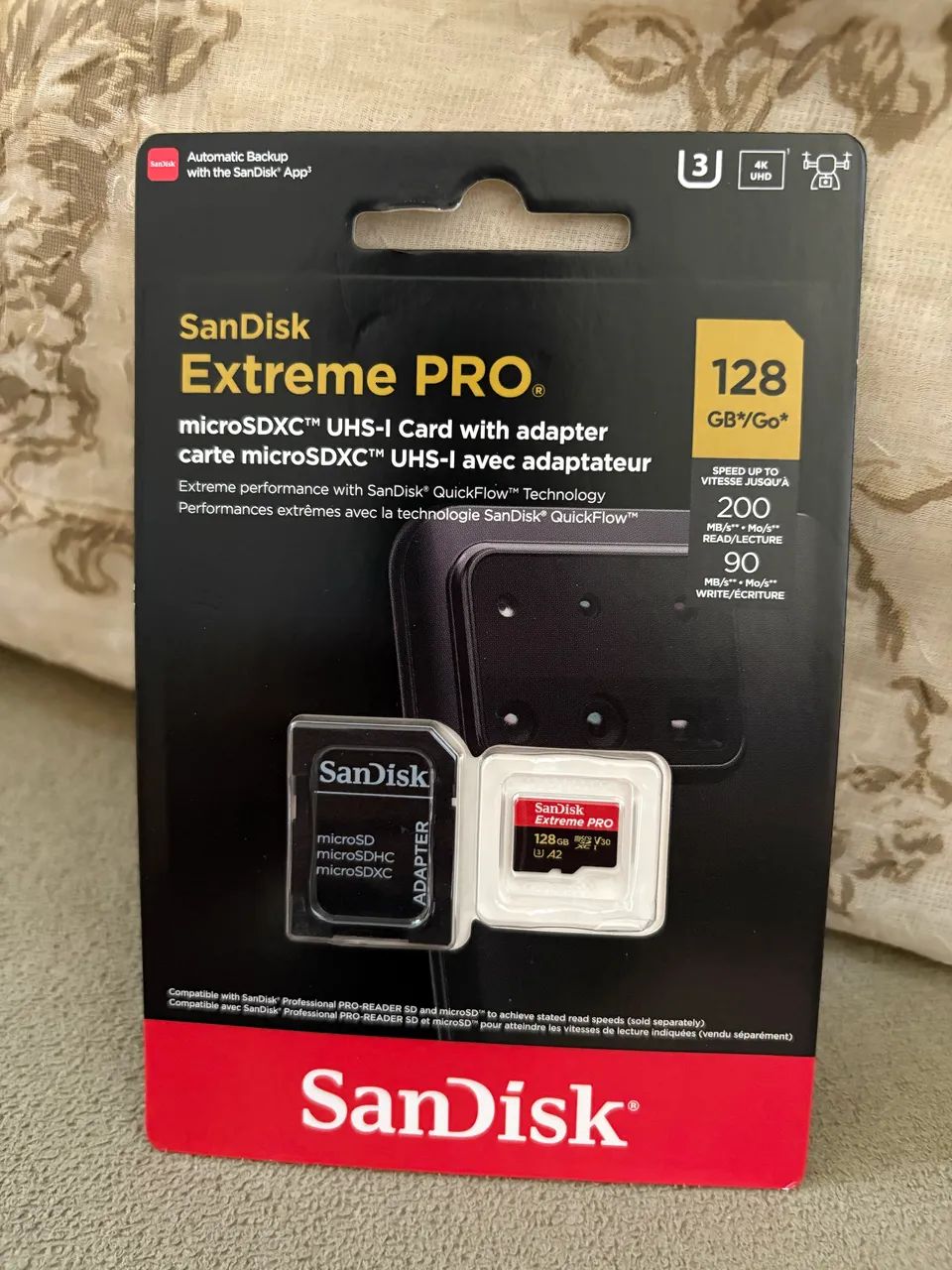 Micro sandisk sd  xtreme pro