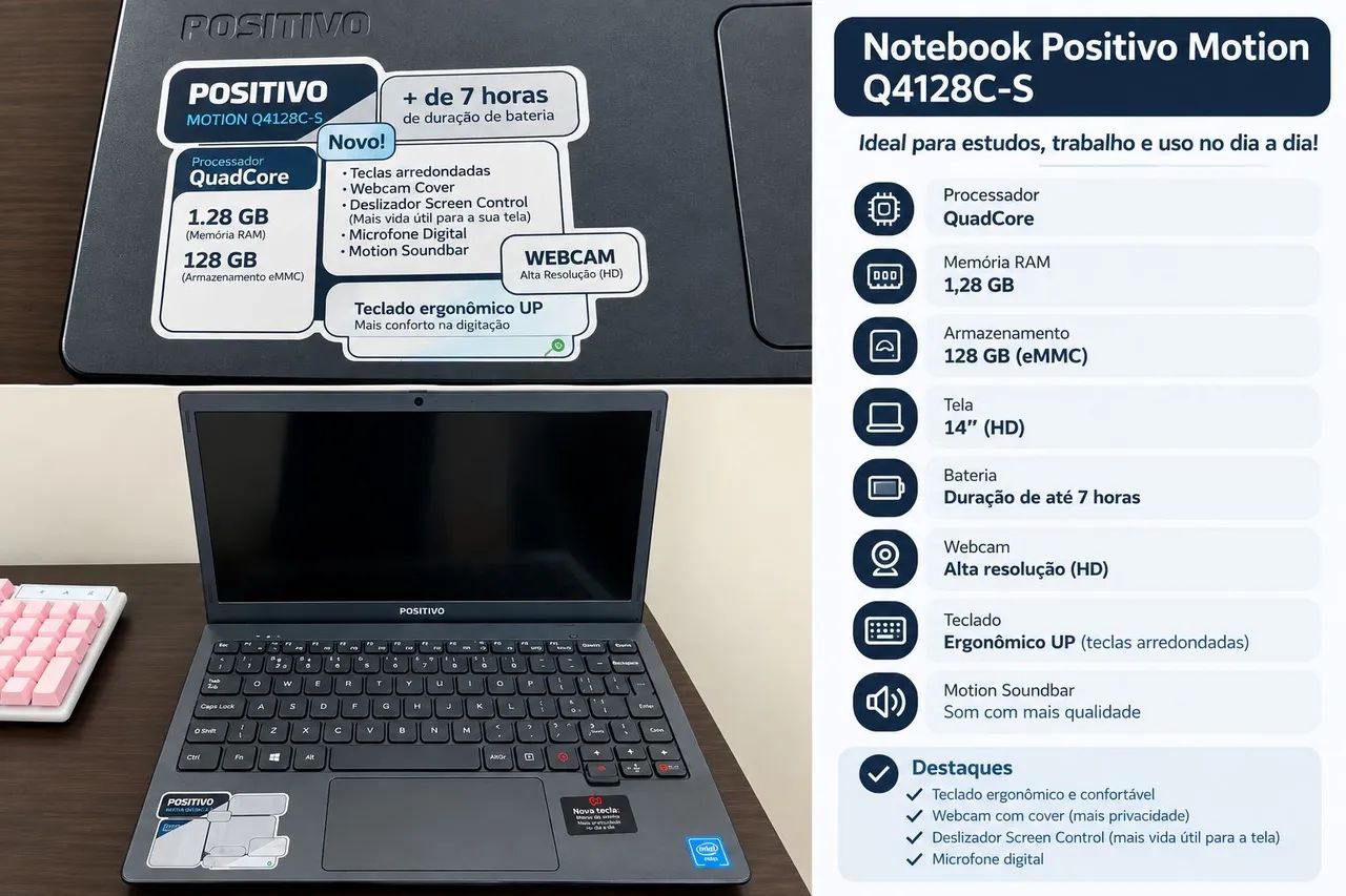 Notebook Positivo 