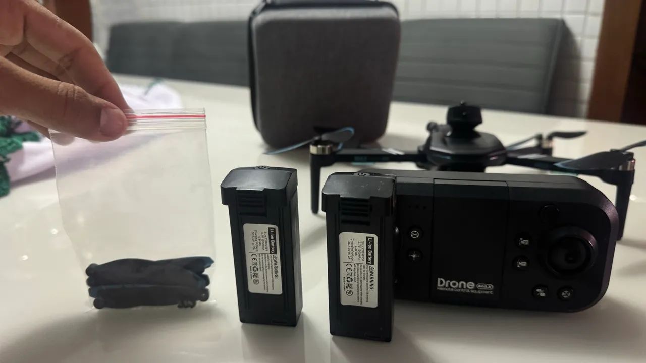 Drone GN506 2 câmeras conecta no celular bom e barato - Foto 3