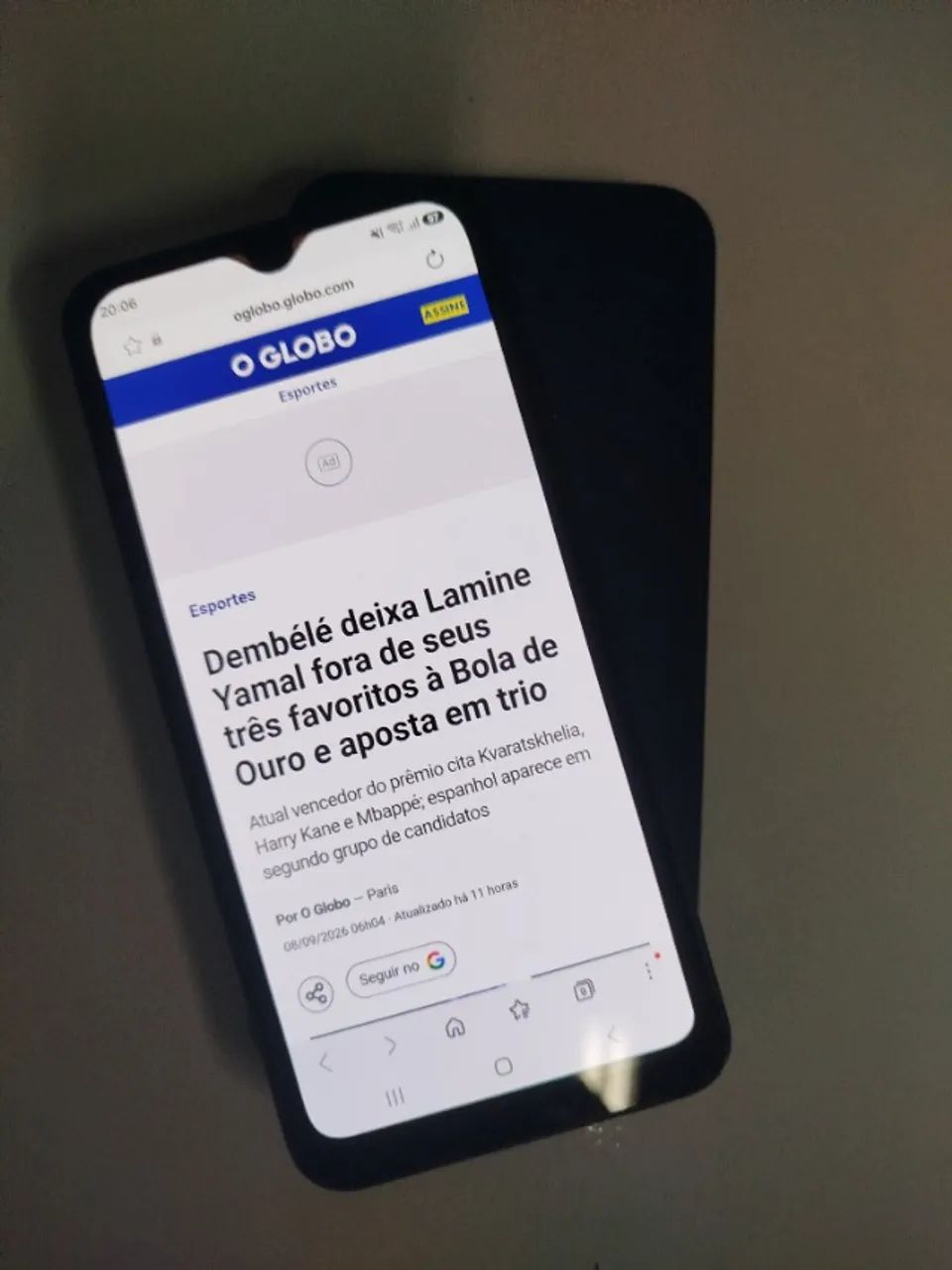 Smartphone Celular Samsung Galaxy A16 Câmera Tripla 50MP, Tela 6.7" cor Preta com capa - Foto 5