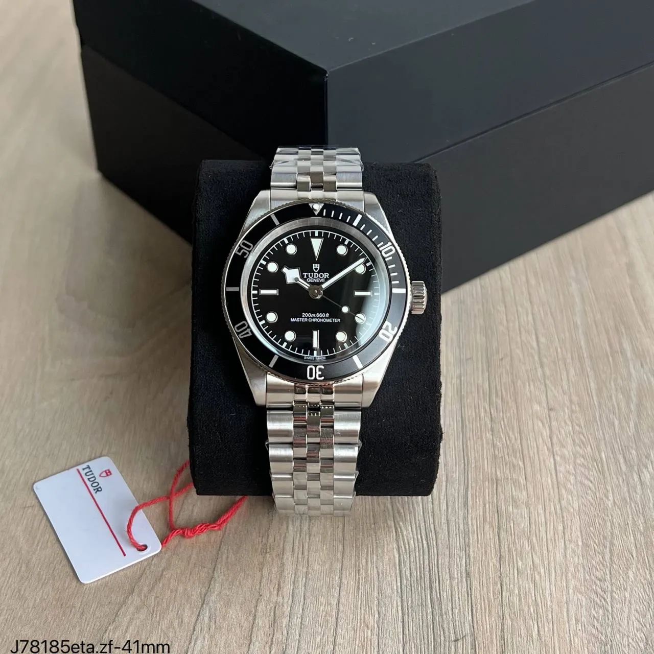 Relógio Tudor black bay jubileu preto Eta