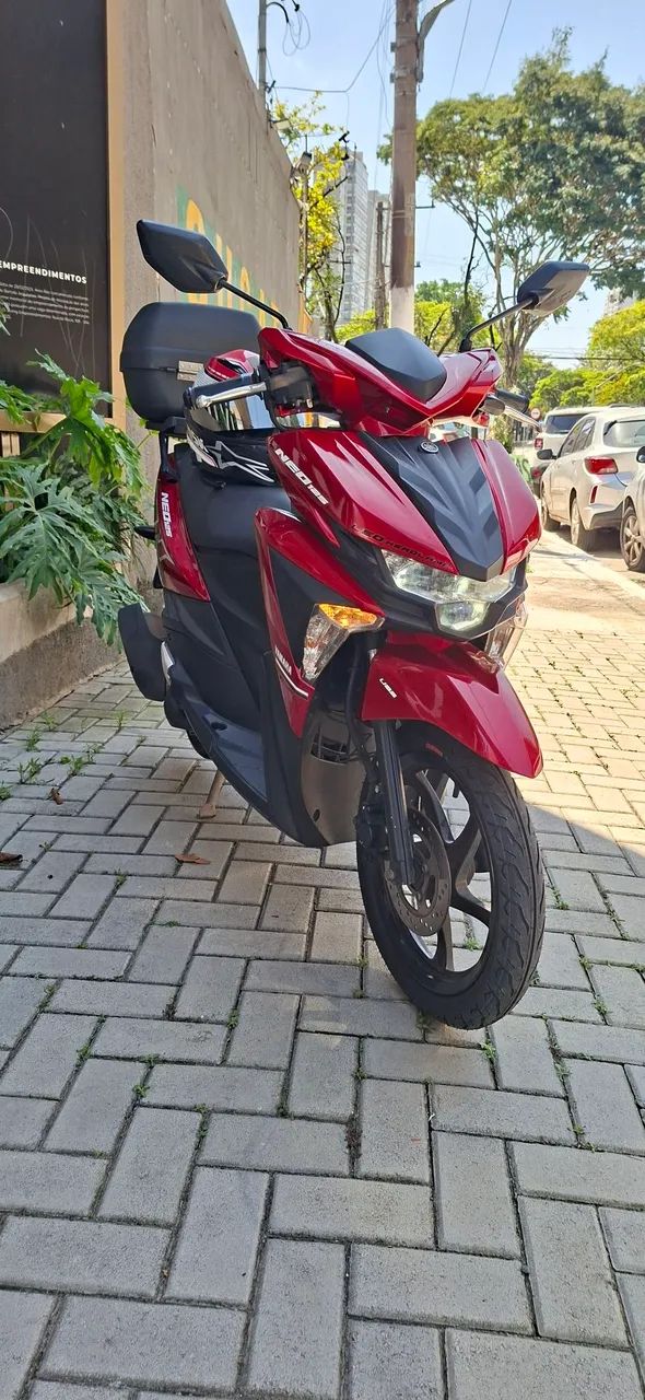 Neo 125 baixo km completa com bau - Foto 2