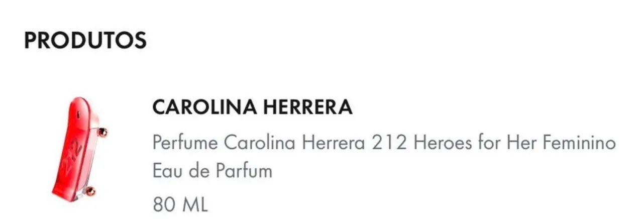 Perfume Carolina Herrera - Foto 3