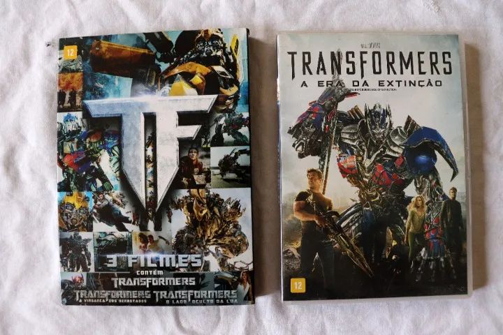 DVD Transformers 4 filmes