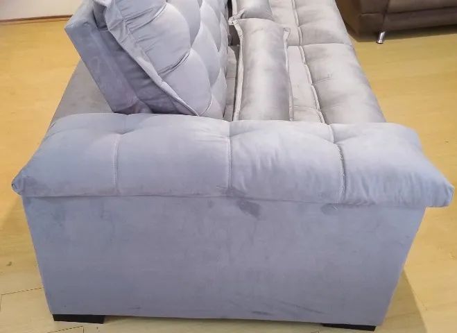 Sofá-cama Bipartido 262 cm - Novo - Foto 3