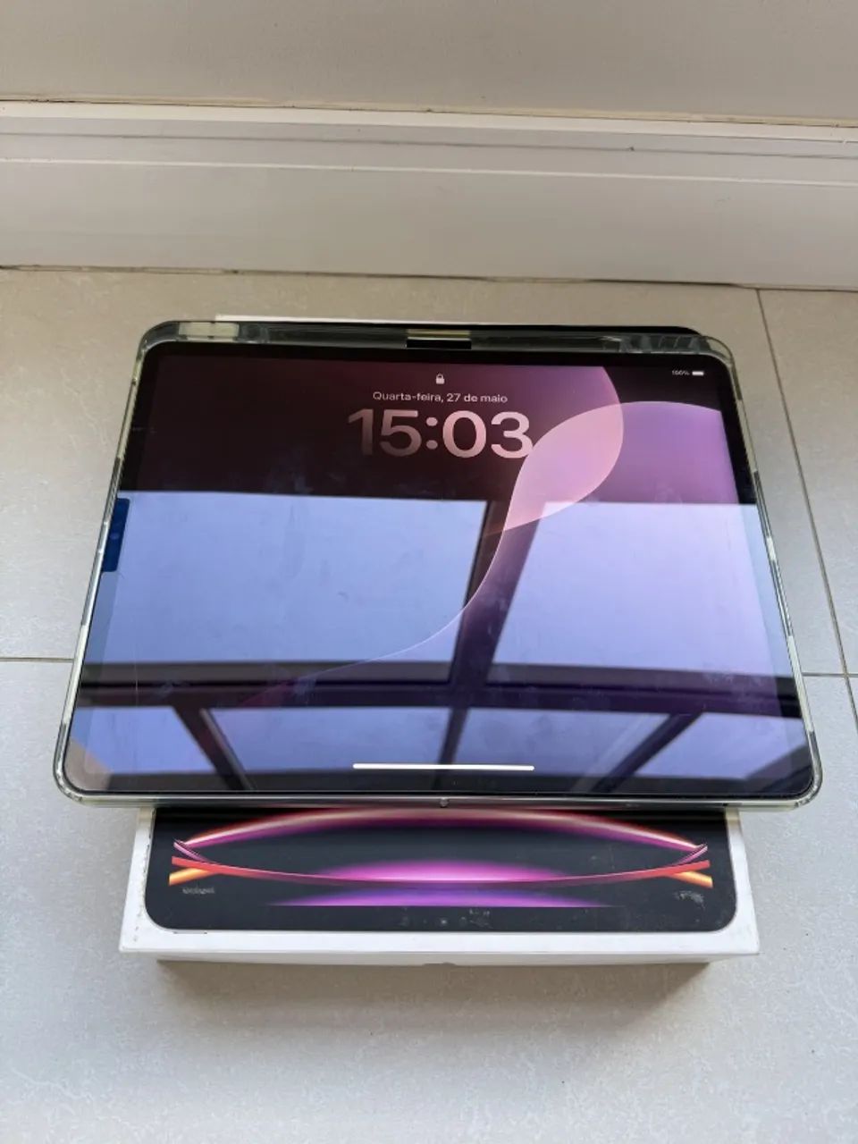 iPad Pro 12,9 6ª Geração M2 256GB Wi-Fi + Celular Cinza-espacial c