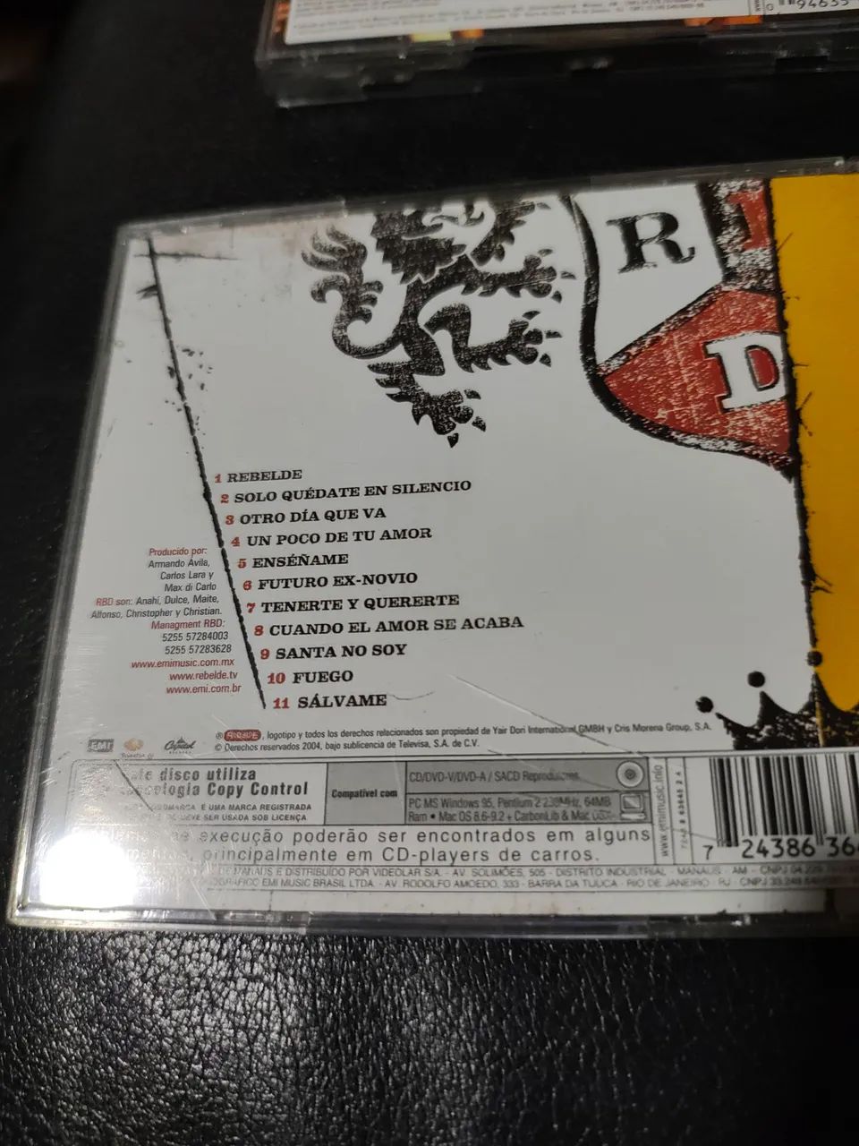 Kit cds RBD + dvd - Foto 3