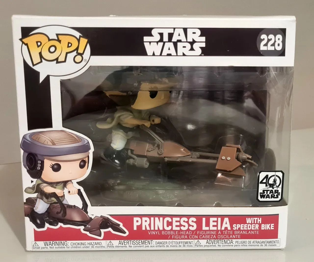 FUNKO POP - Star Wars - Princess Leia with Speeder Bike