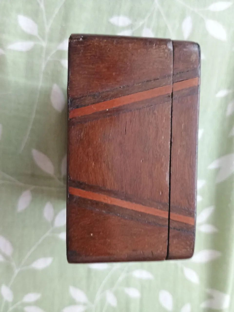 Caixa de jóias em madeira Vintage  - Foto 5