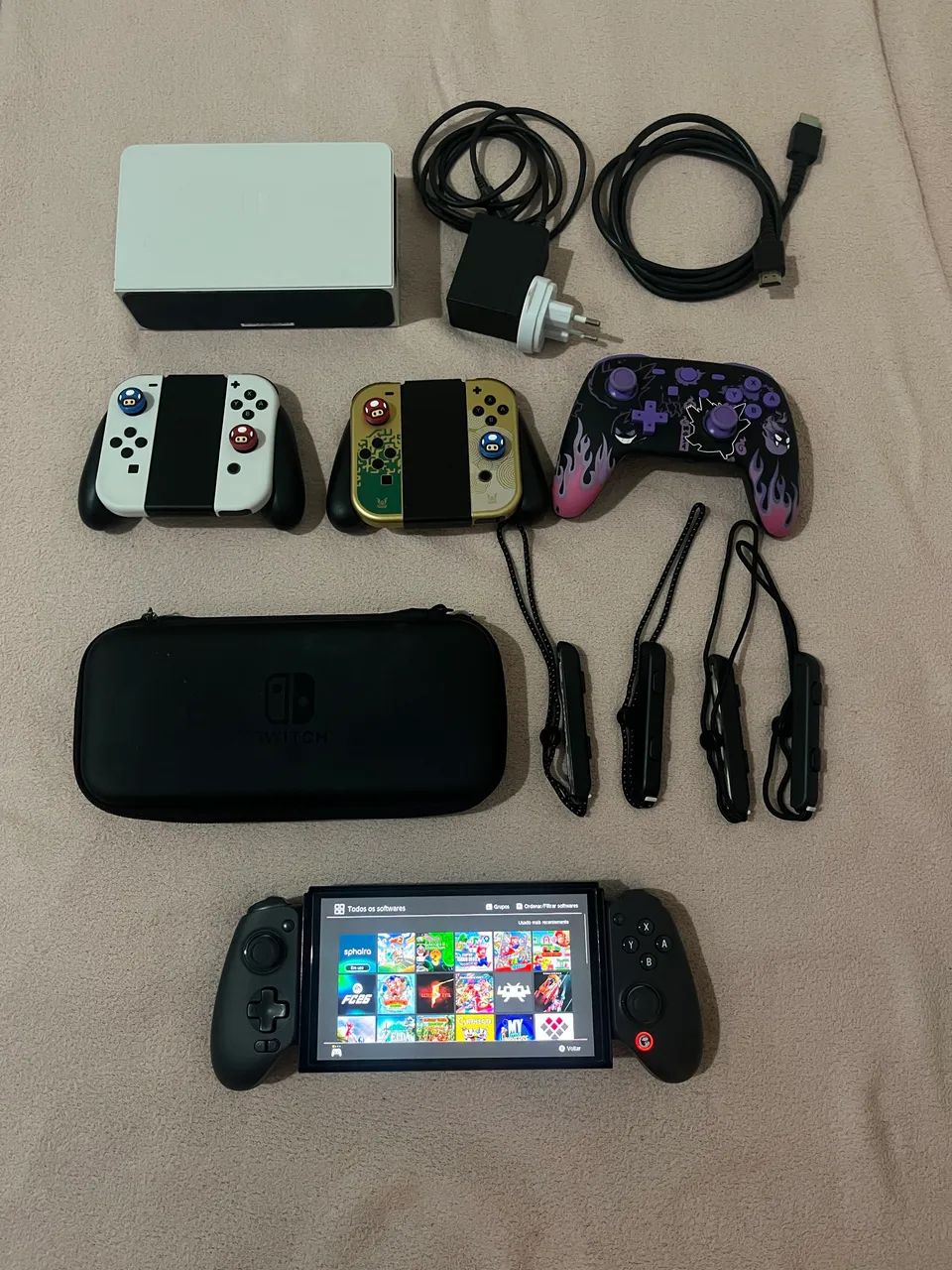 Nintendo Switch OLED - Desbloqueado 512gb 