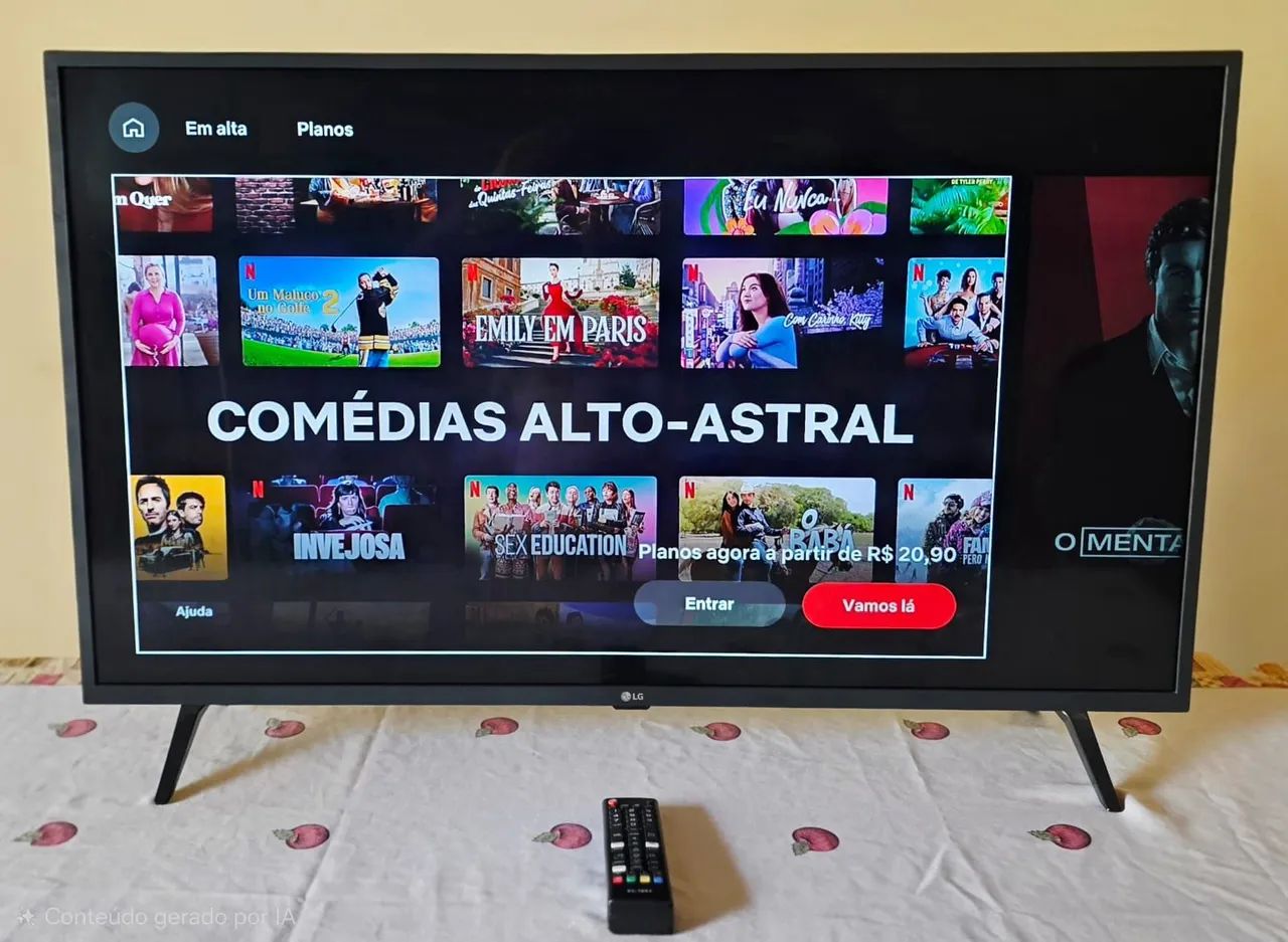 TV LG LED FULL HD SMART WI-FI 43 POLEGADAS  - Foto 2
