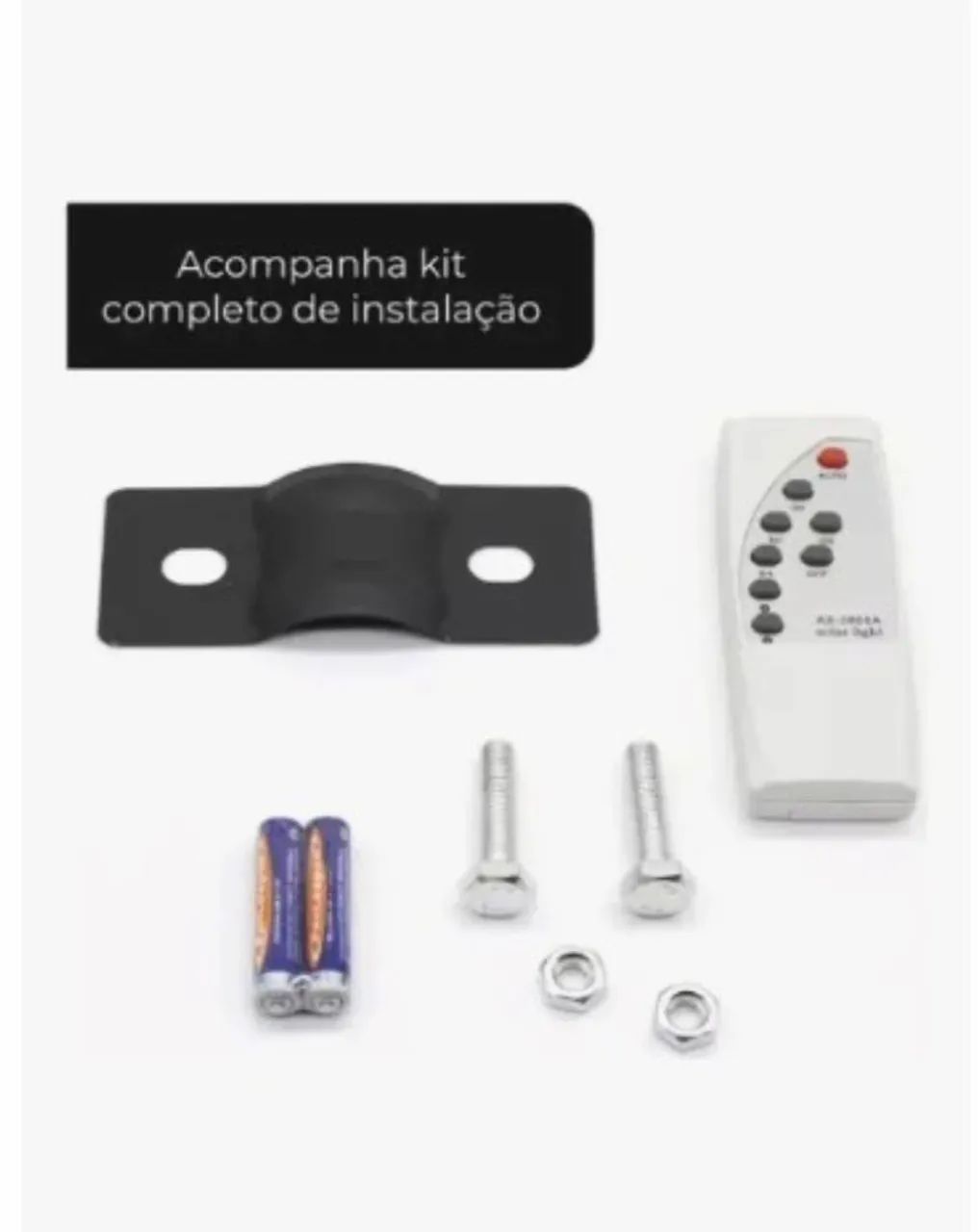 Luminária solar com sensor de presença 6000w - Foto 2