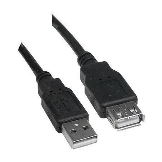 Cabo Extensor Usb M X F 5,00 Mts Com Filtros Preto - Foto 3