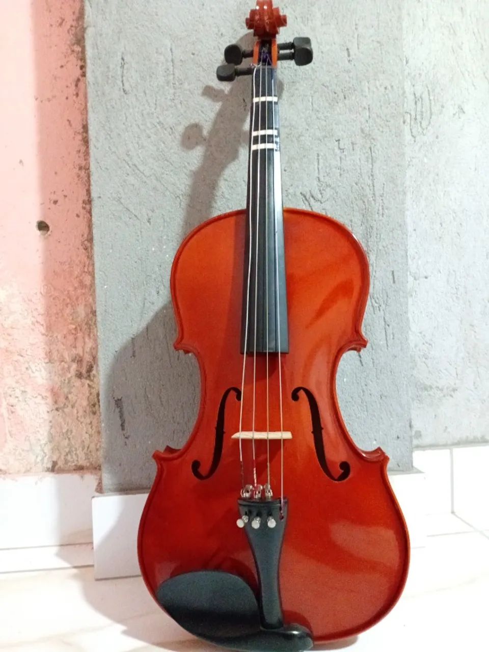 Viola de Arco Michael usada + arco e bolsa - Foto 5