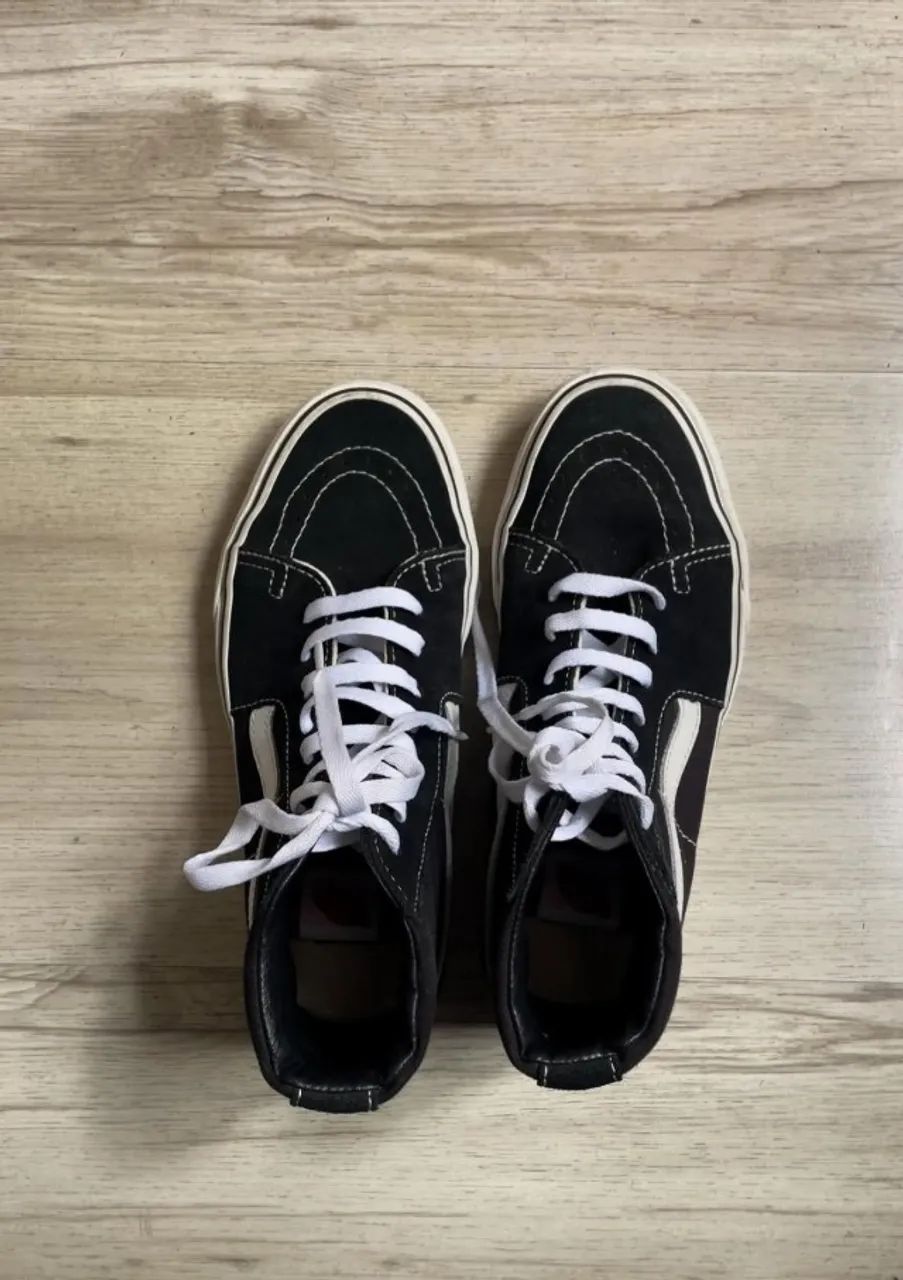 Tênis Vans Sk8 Hi Preto - Foto 2