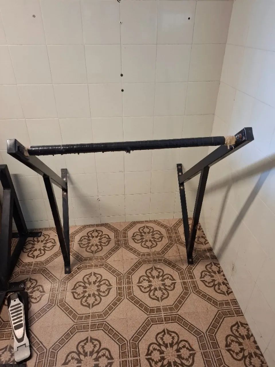 Suporte de saco de boxe e barra fixa de exercicio - Foto 3