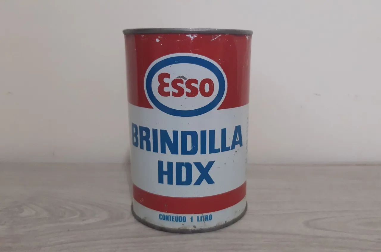 Antiga Lata Esso HDX