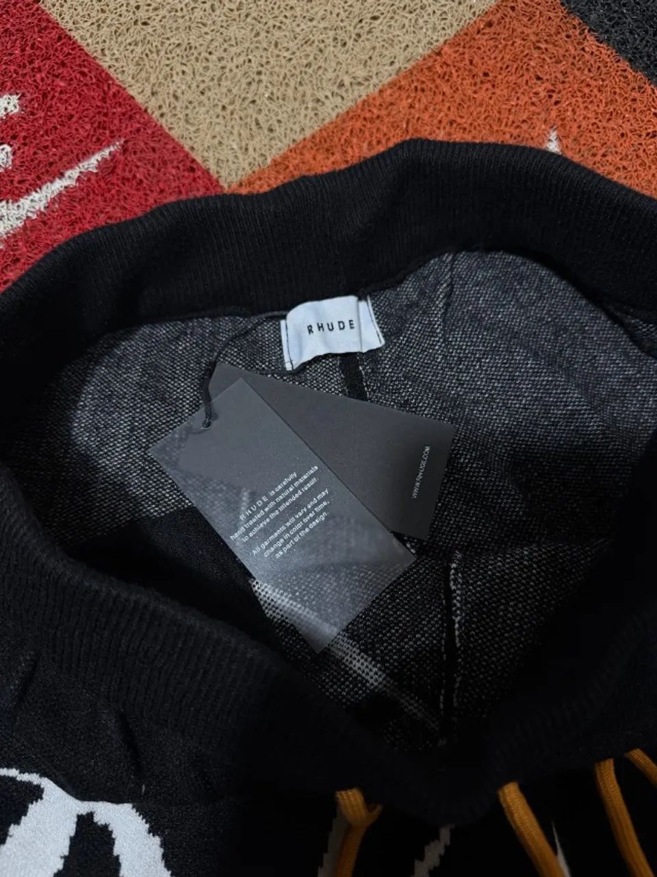 Bermuda Rhude Knit Logo - Foto 5