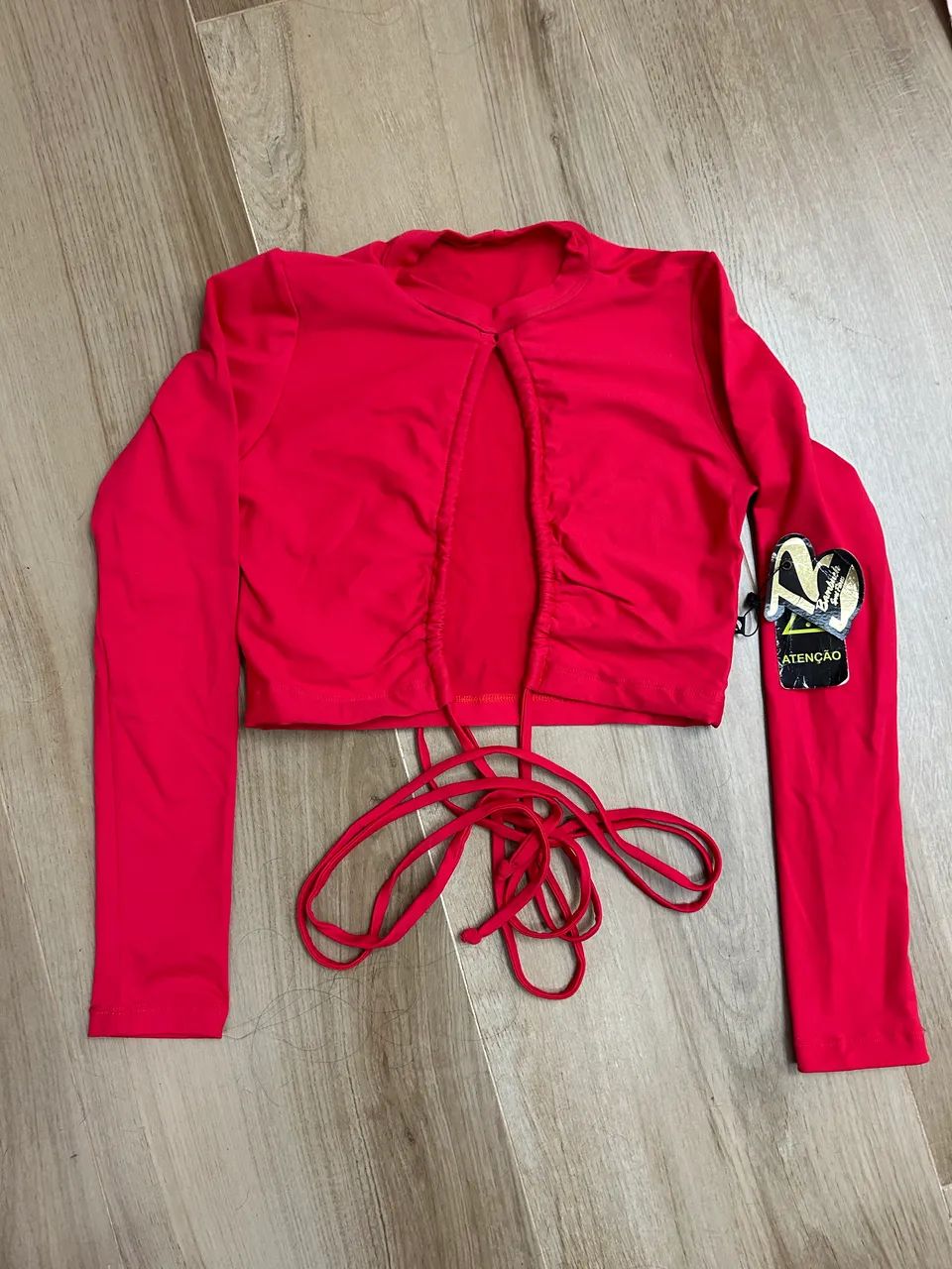 Blusa academia bambush carmim - Foto 3