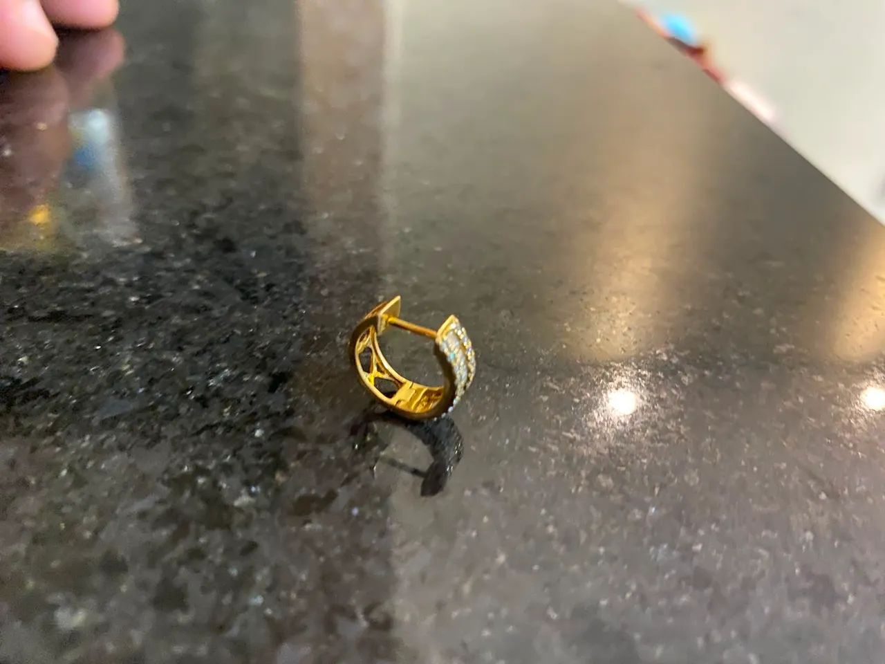 Argola de ouro 18k!