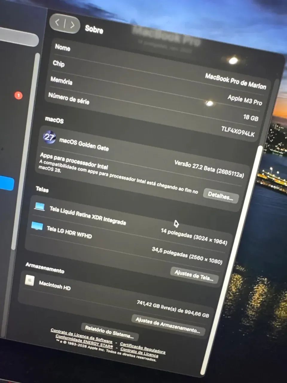 MacBook Pro 14 M3 Pro 18GB RAM 1TB SSD - Foto 4