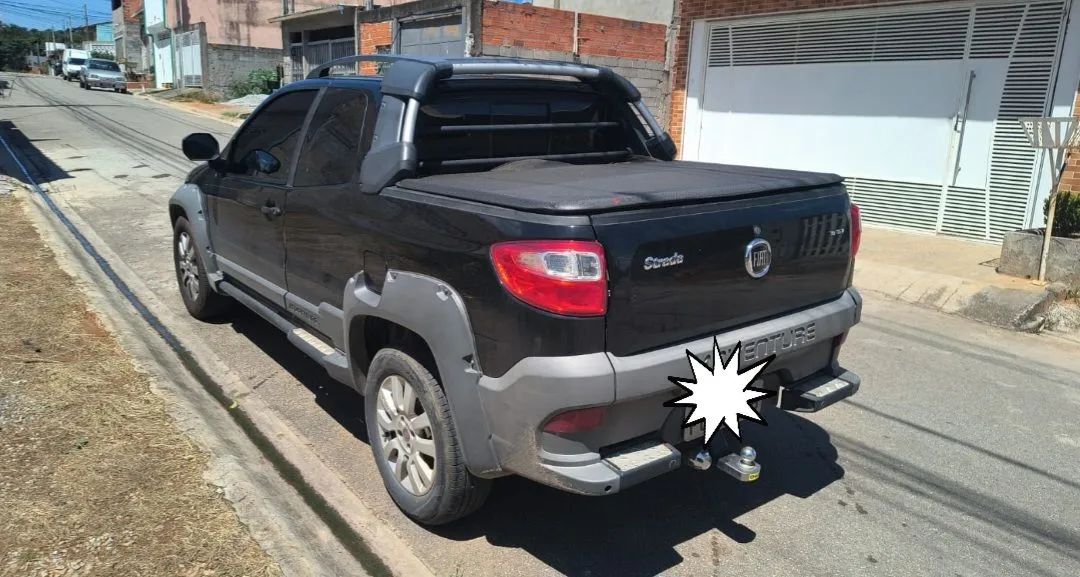 Fiat Strada Adventure1.8/ 1.8 Locker Flex CD 2015 - Foto 5
