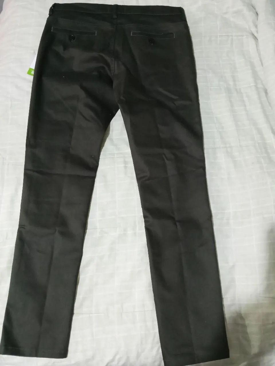Calça Chino Verde Militar - Foto 3