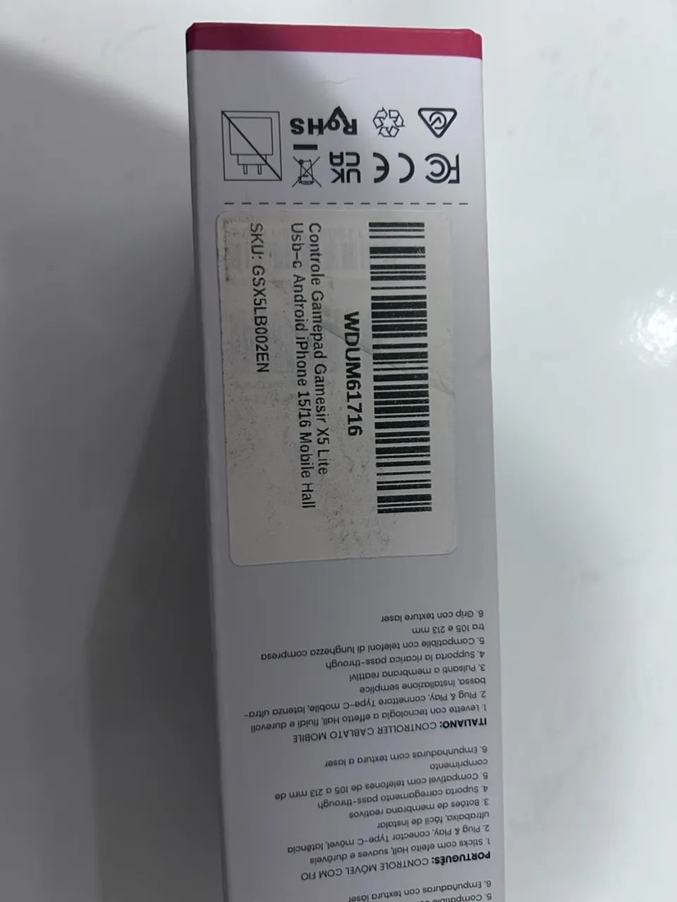 Controle Gamesir X5 Lite type C  - Foto 5