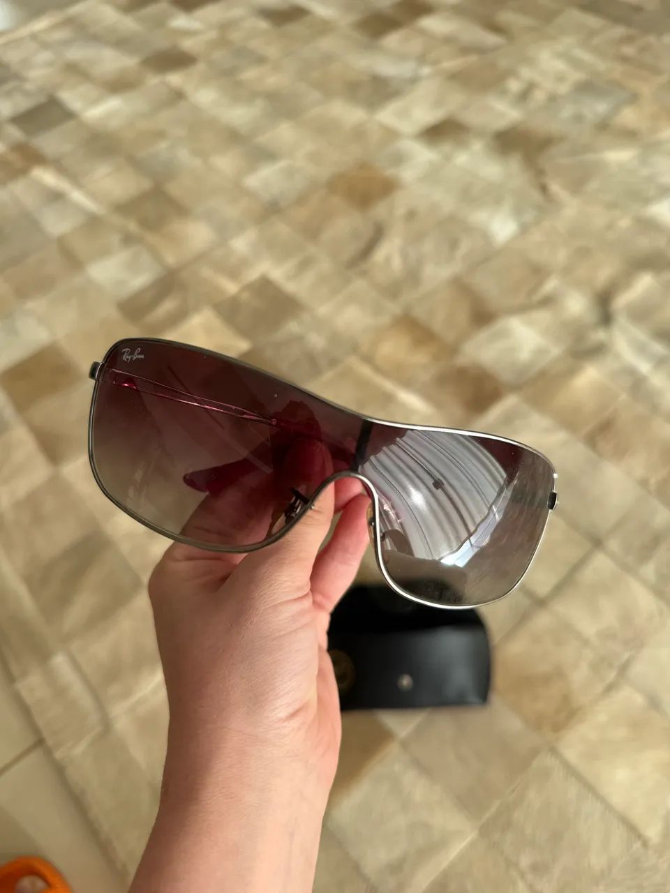 Óculos ray ban máscara original 