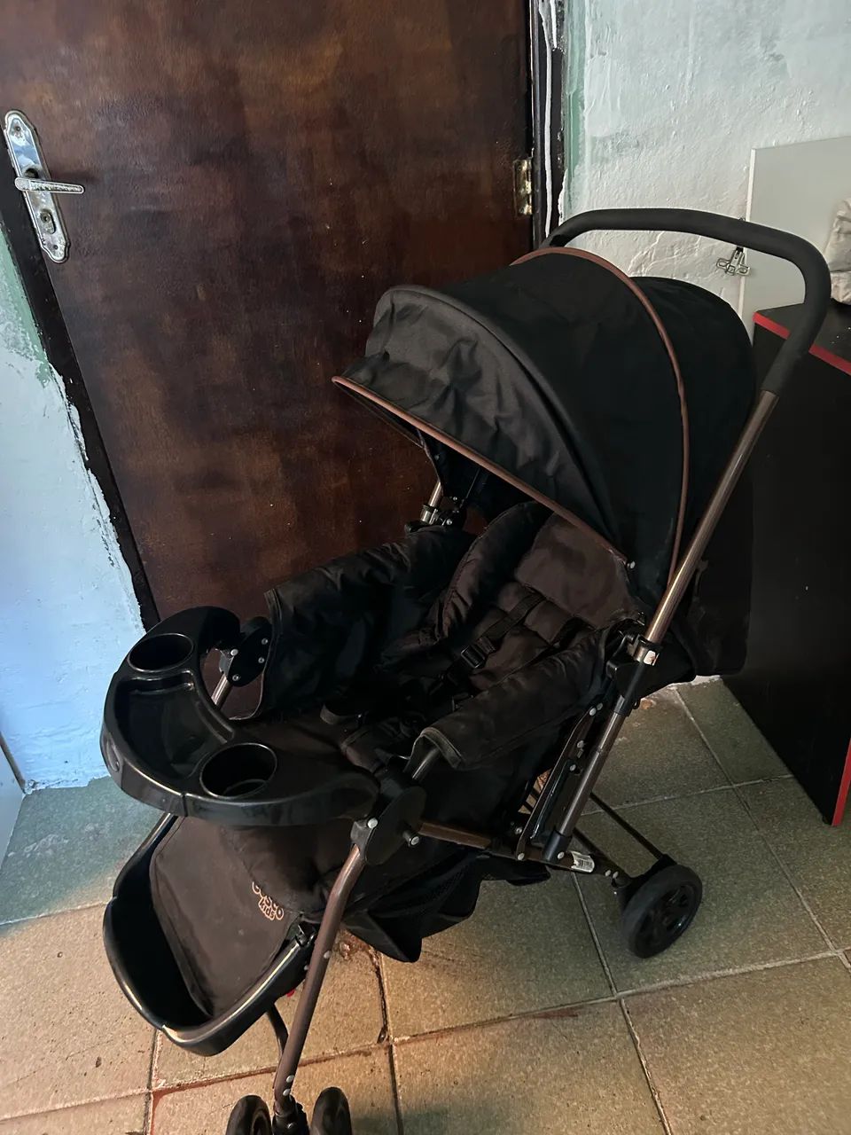 Carinho com bebê conforto  - Foto 2