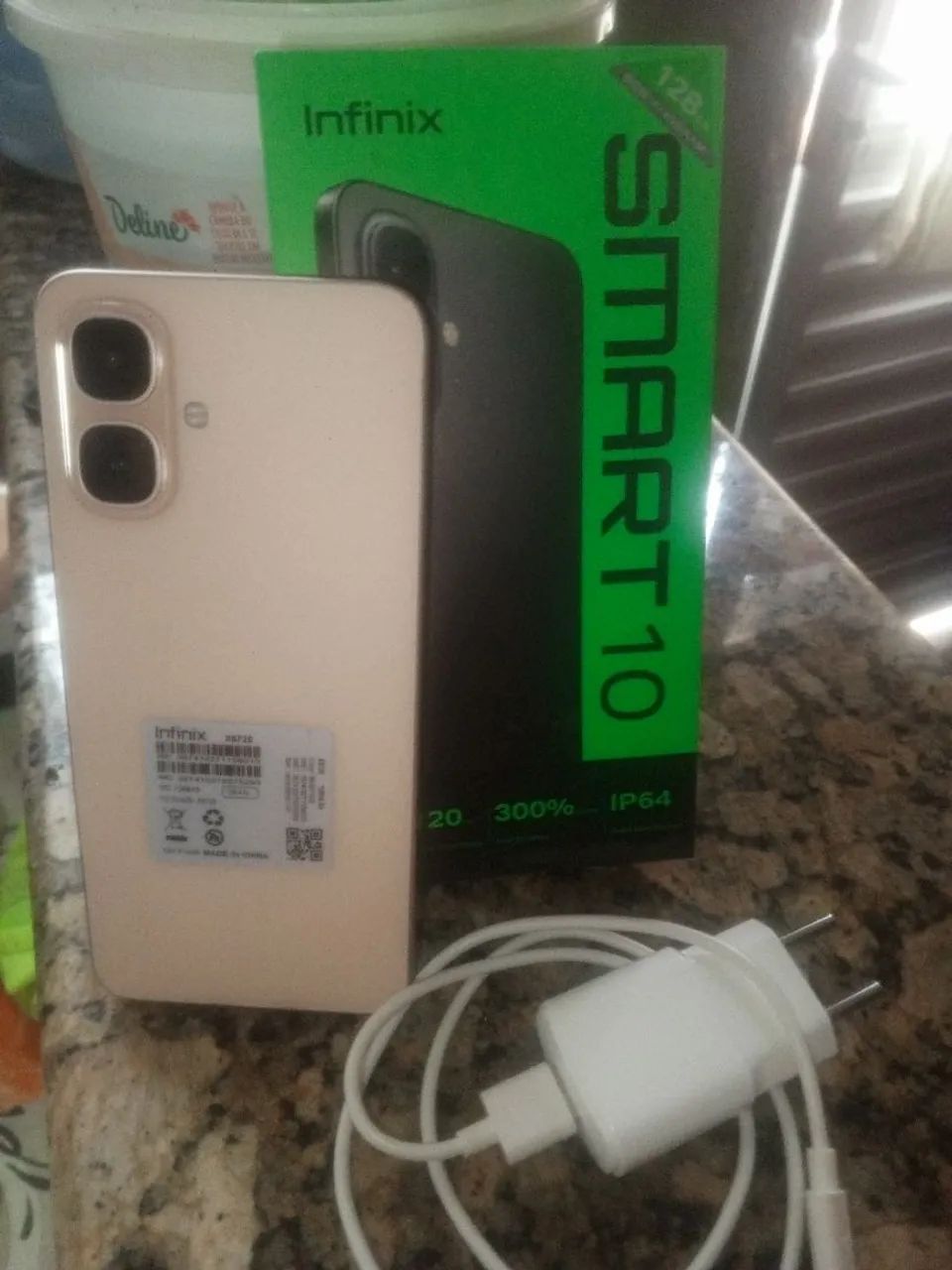 Celular infinix smart 10 novo na caixa  - Foto 2