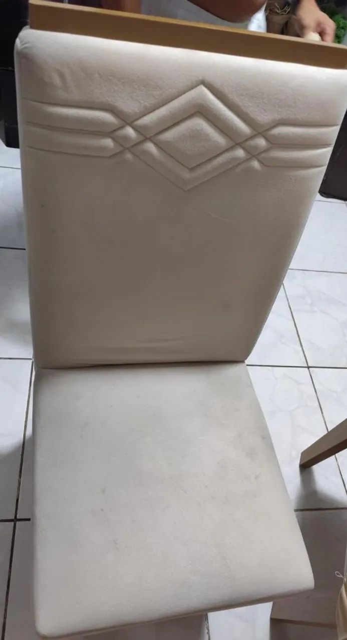 Mesa tampo de vidro 95 x95 - Foto 2