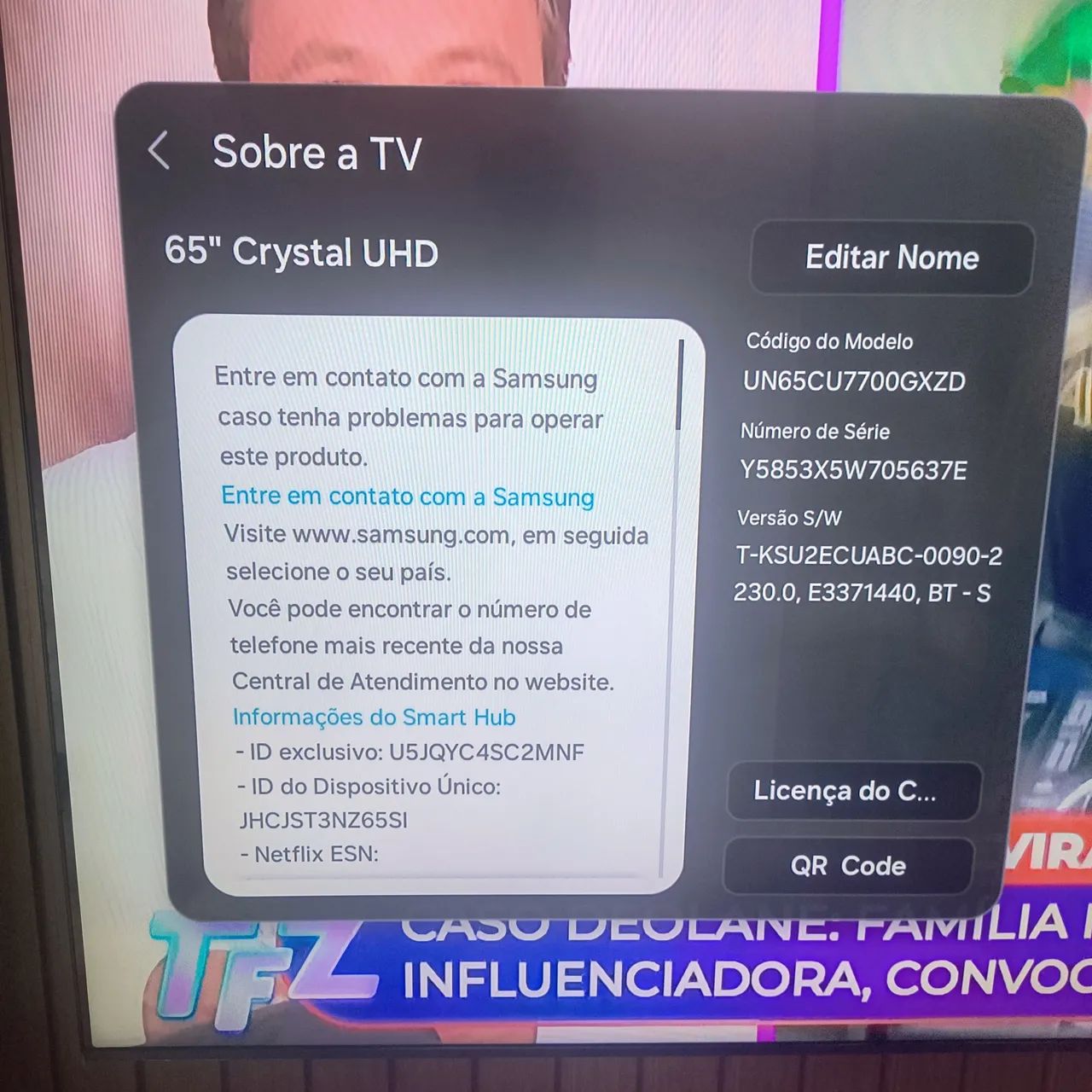 Televisão smat 65 polegadas  - Foto 4