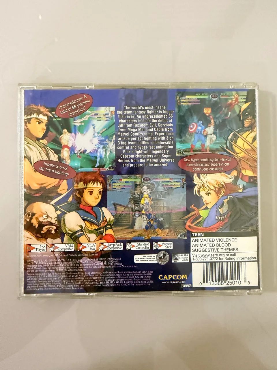 Marvel Vs Capcom 2 Sega Dreamcast - Foto 2