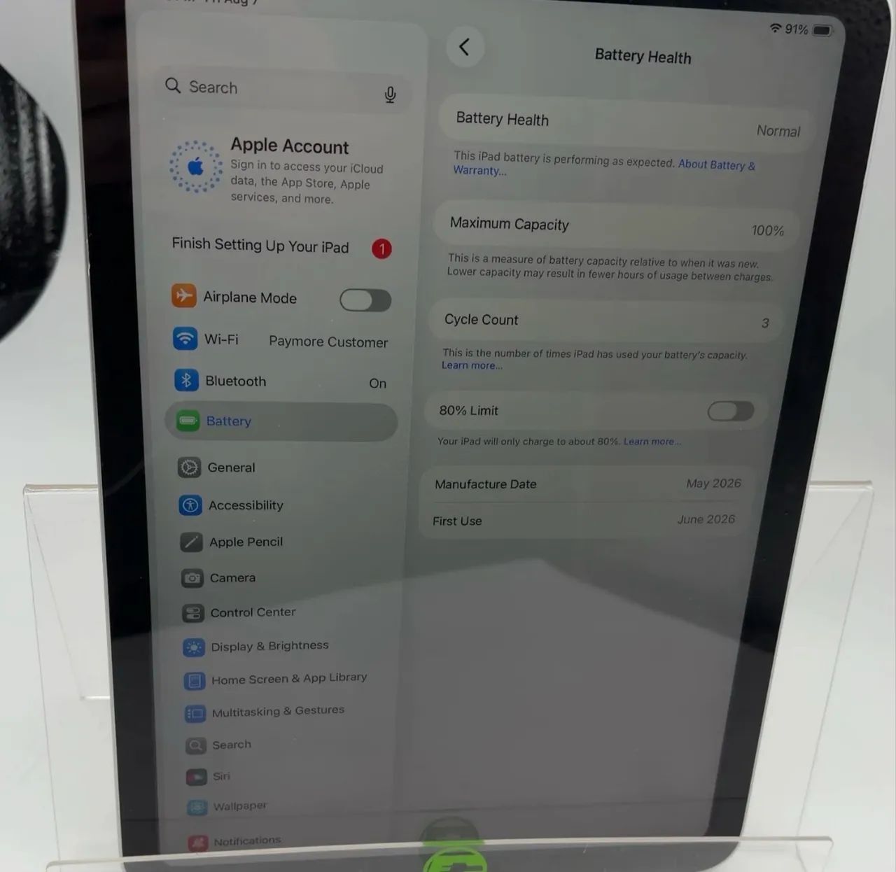 iPad 11? A16 128GB Prata! - Foto 4