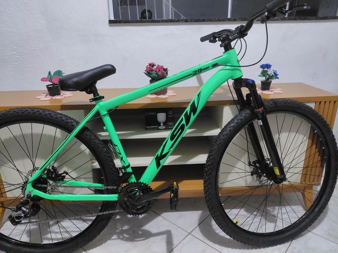 Bicicleta aro 29 nova sem uso  - Foto 2