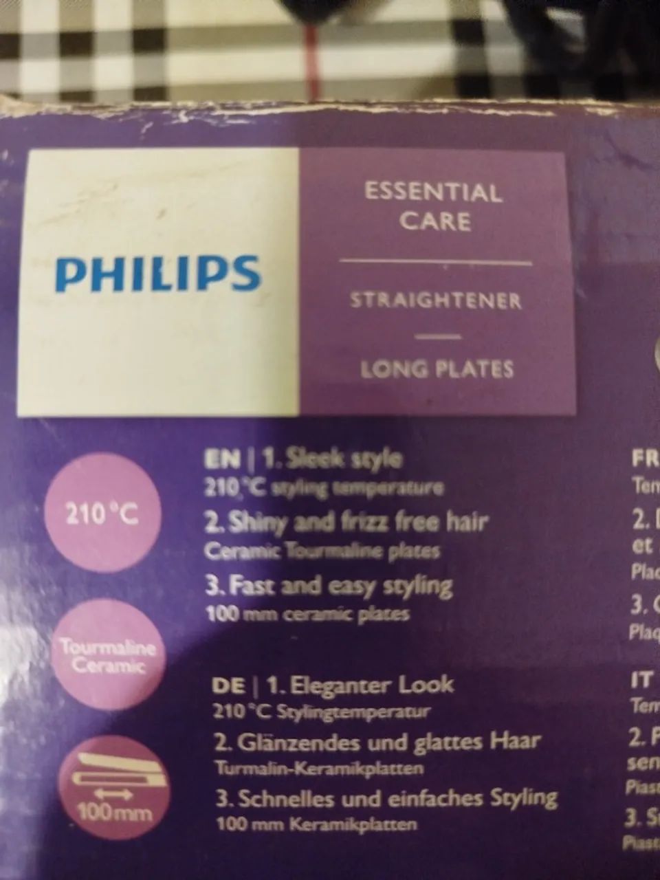 Prancha de cabelo Philips Essential Care Importada - Foto 2