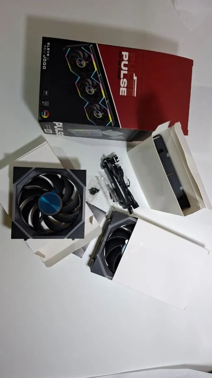 Fan Superframe Pulse ARGB 120mm com 3 unidades - Foto 2