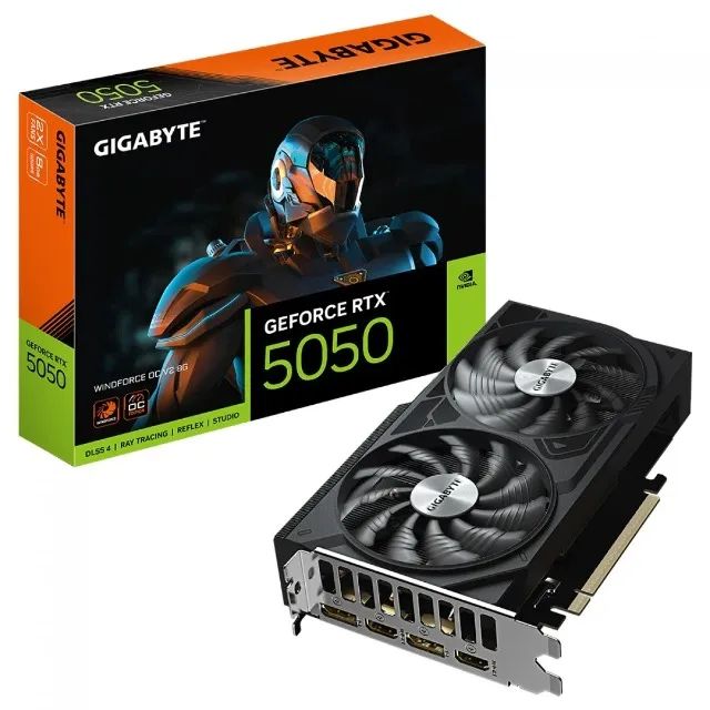 RTX 5050, GIGABYTE, WINDFORCE OC V2 - LOJA CONCEITUADA
