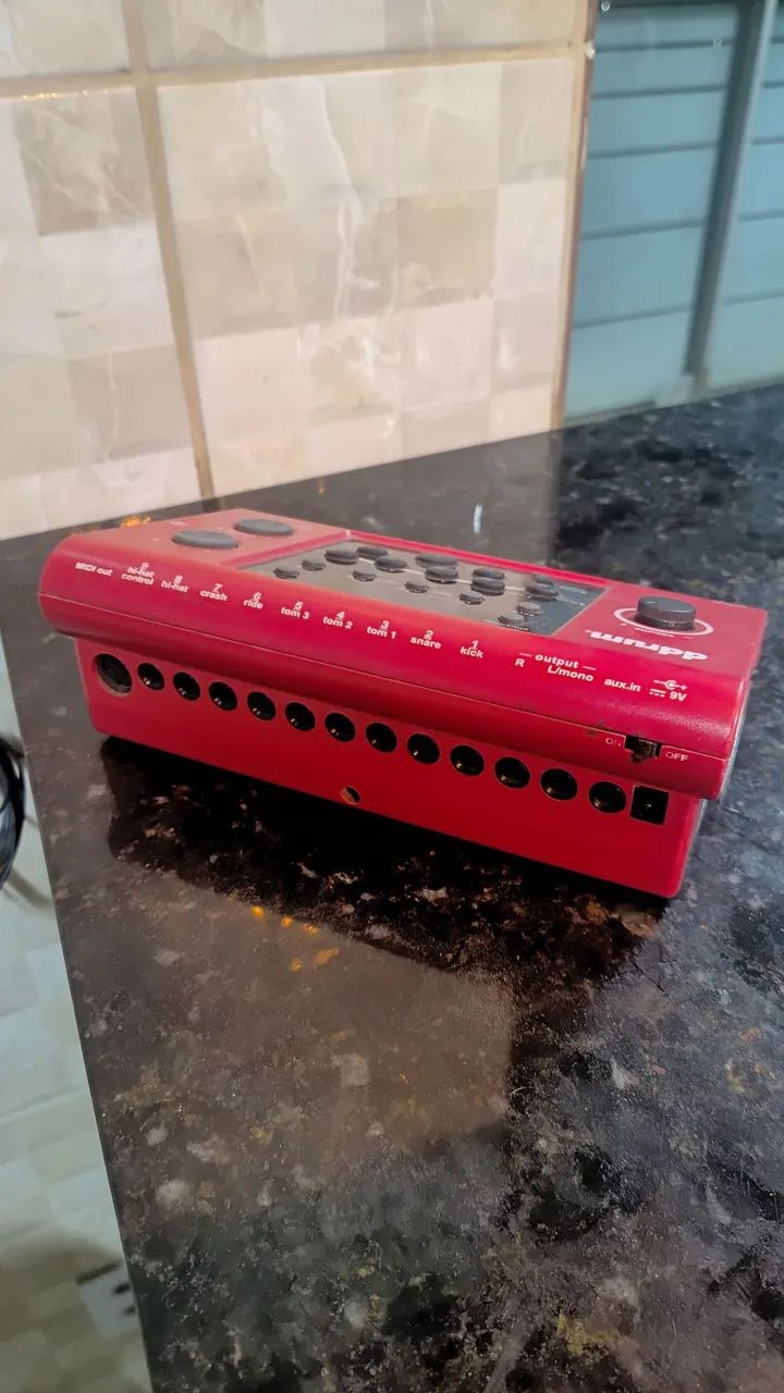 Módulo DDrum DD1M + 9 cabos P10 - Bateria eletrônica - Foto 3