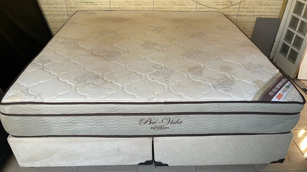 Cama Box Super King Ortobom Pró Vida 