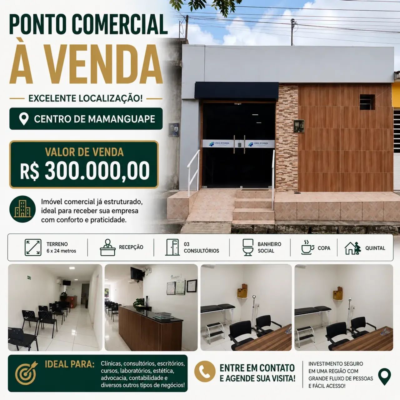 Imóvel para venda com 80 metros quadrados em Centro - Mamanguape - PB