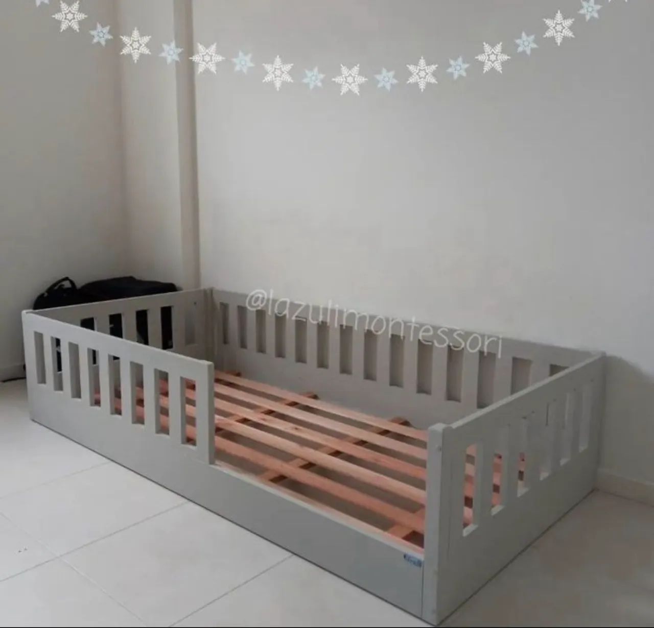 Cama Montessori infantil 