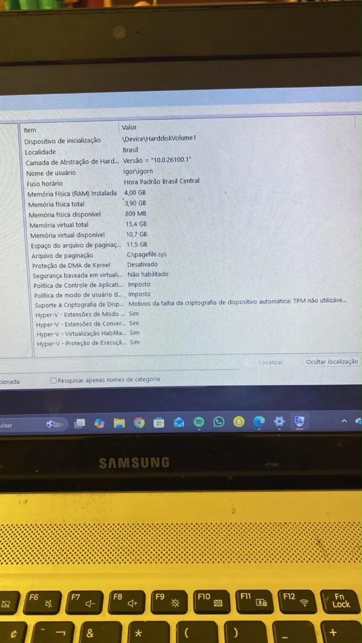 Notebook Samsung  - Foto 5