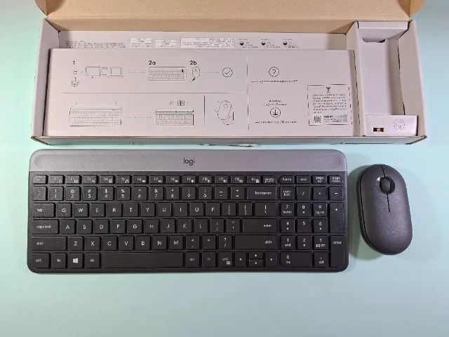 Combo Teclado e Mouse sem fio - Logitech MK470 - Foto 3