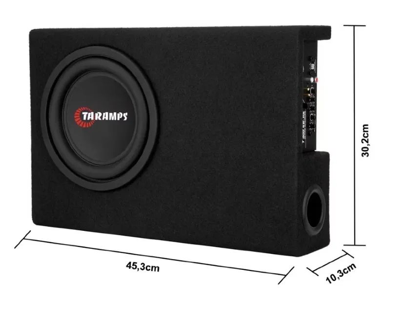 Caixa amplificada slim taramps com modulo