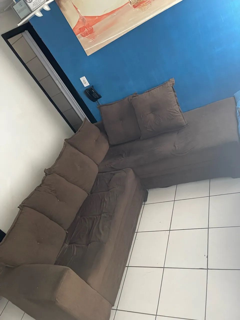Sofa em L usado (LEIA ANTES)